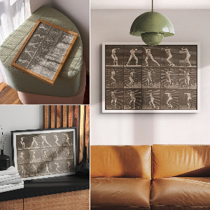 Modern wall art poster titled 