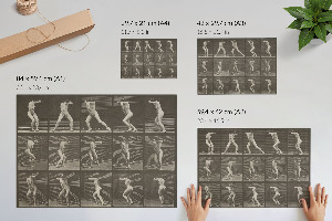 Modern wall art poster Turnaround and escape