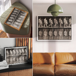 Wall poster Obese woman