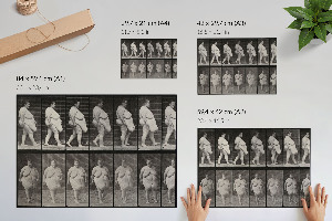 Wall poster Obese woman