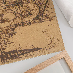 Modern wall art poster titled 