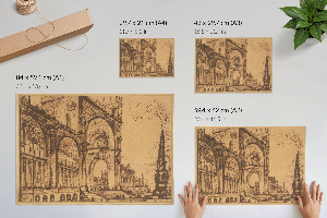 Modern wall art poster titled 