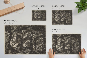 Premium wall art Gothic arch