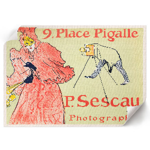 Modern wall art poster The Photographe Sescau