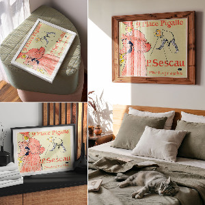 Modern wall art poster The Photographe Sescau