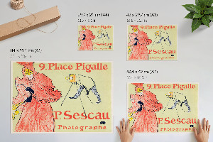 Modern wall art poster The Photographe Sescau