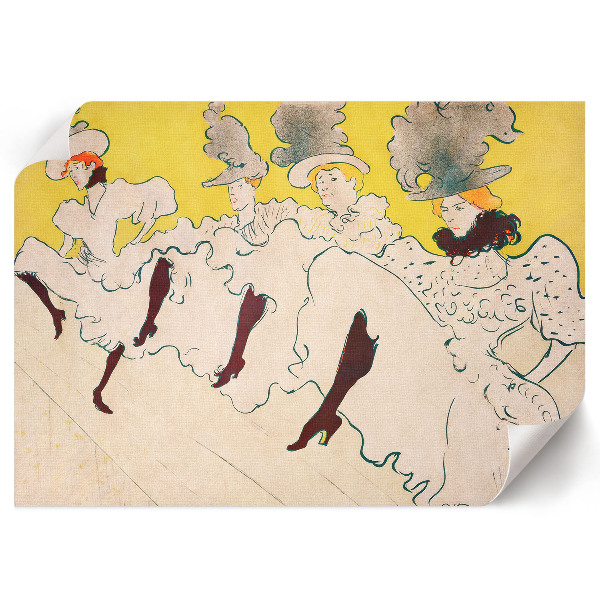 Canvas poster Mademoiselle's Troupe