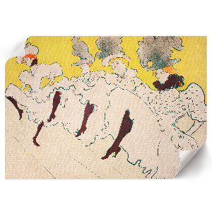 Canvas poster Mademoiselle's Troupe