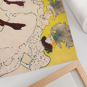 Canvas poster Mademoiselle's Troupe