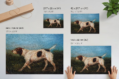 Modern wall art poster titled 