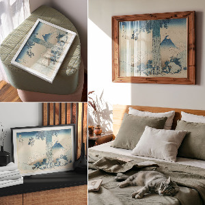 Canvas poster Mishima High Road