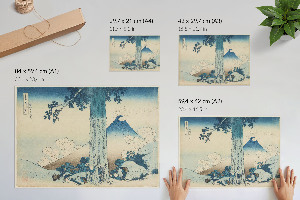 Canvas poster Mishima High Road