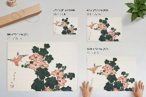 Wall poster Red roses