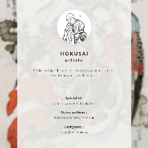 Modern wall art poster Herons