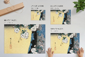 Premium wall art featuring cherry blossoms