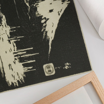 Canvas poster of Seikenji Temple at Mount Fuji