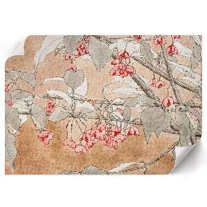 Modern wall art poster Burning bush