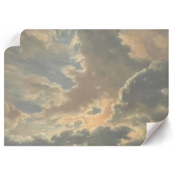 Canvas poster Clouds in the sky