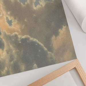 Canvas poster Clouds in the sky