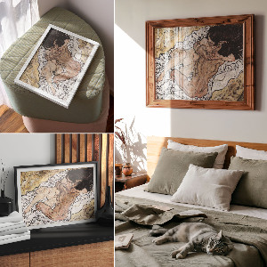 Canvas poster Embrace