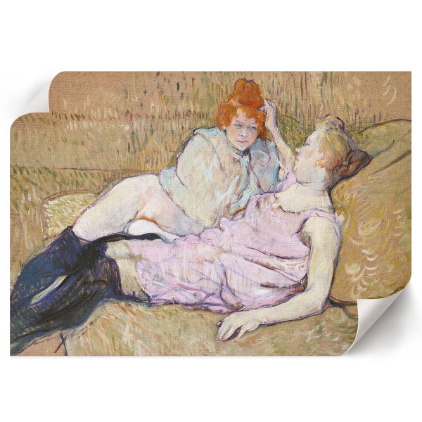 Wall poster featuring a sofa