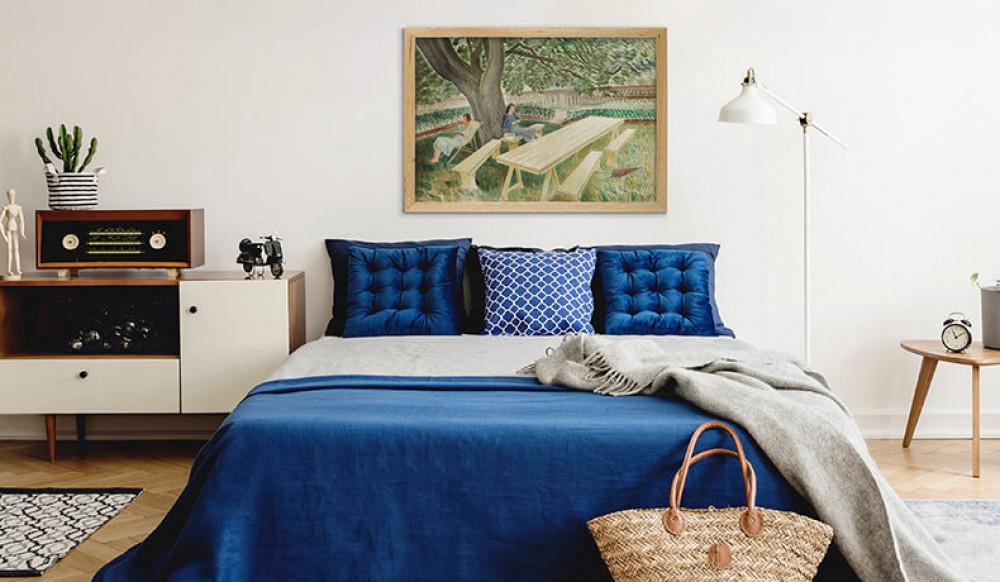 Vintage style bedroom