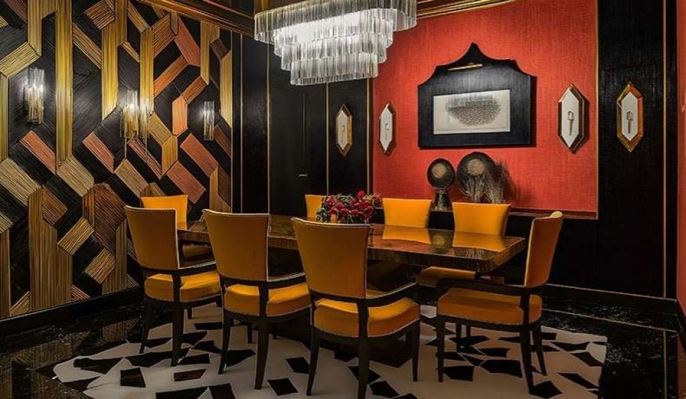 art deco style in interiors