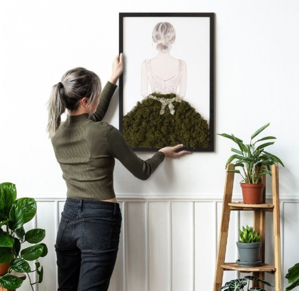 moss wall art