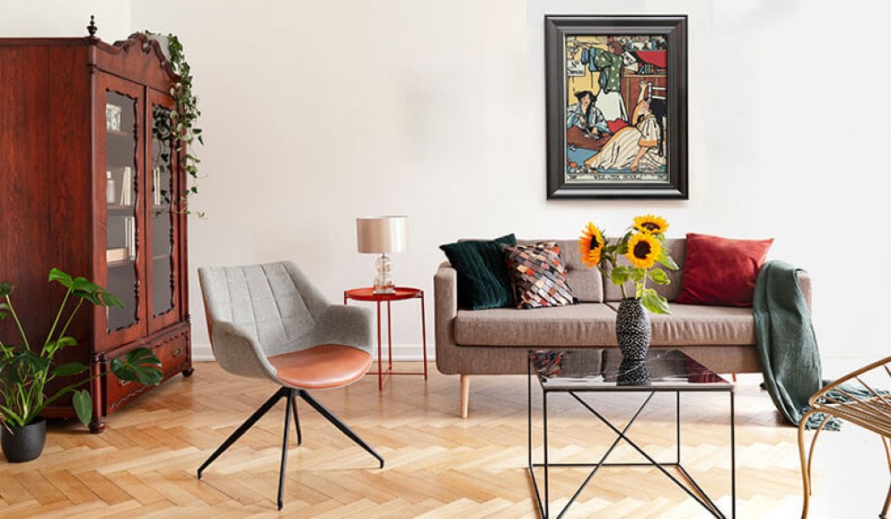 Boho, vintage, eclecticism - how to combine styles in interiors?