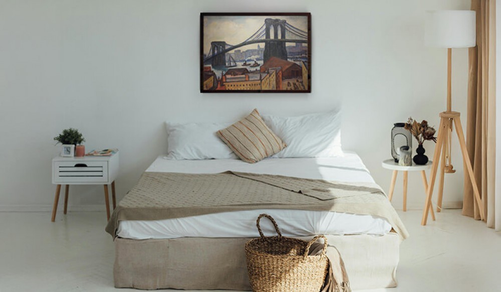 Vintage style bedroom